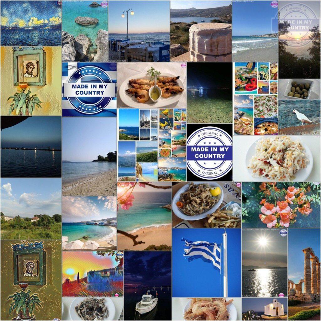 The Aegean sea of Greece (Hellas), Cyprus and the Greek islands!! MadeinMycountry is a global platform that celebrates and supports local history, culture, art, and nature conservation efforts. For two decades, we have been sponsoring local museums, cultural organizations, travel destinations, historical sites, and various cultural events around the world.